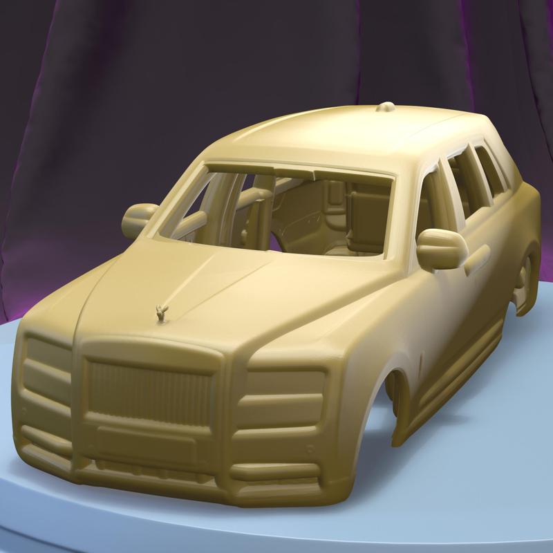 Rolls Royce Cullinan 2019 (1/24) Printable Car Body