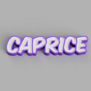 NAMELED CAPRICE - LED LAMP WITH NAME