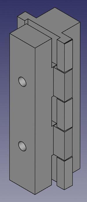 1515 double clamp for Kossel XL