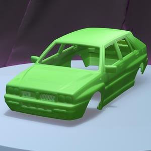 LANCIA DELTA INTEGRALE 1992 (1/24) printable car body