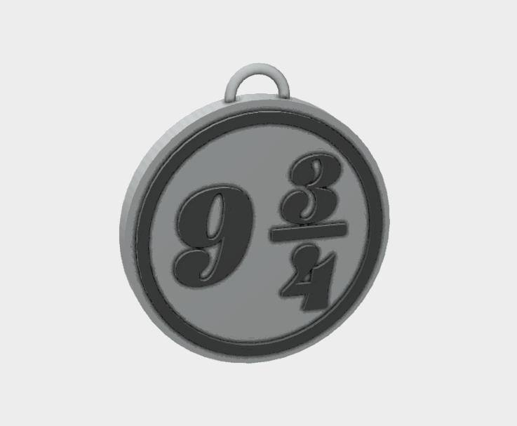 Key ring Harry Potter - Anden 9 3/4