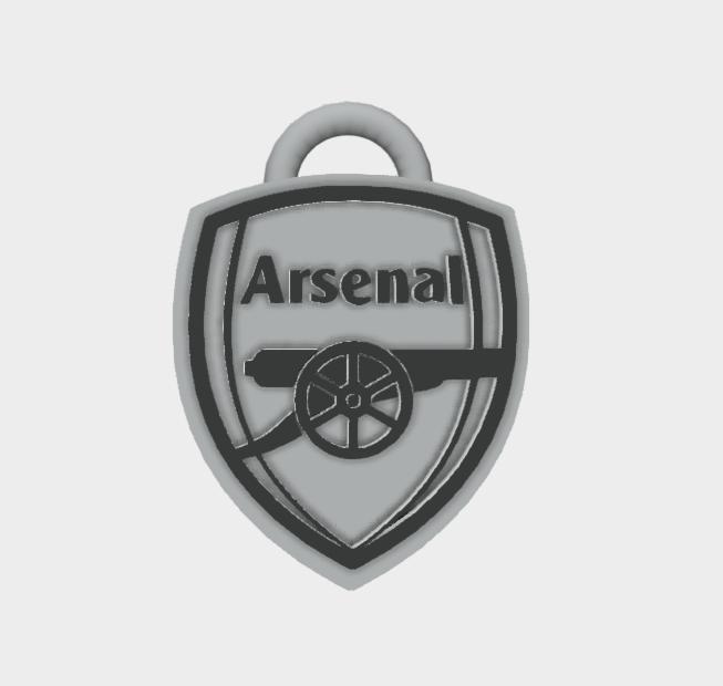 Arsenal Coat of Arms Key Ring