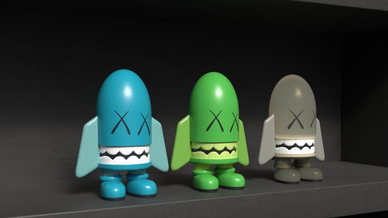 Kaws  Blitz Figure