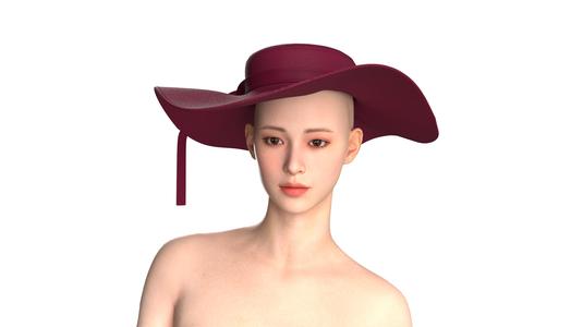 Girls Hat | Marvelous / Clo3d / obj / fbx