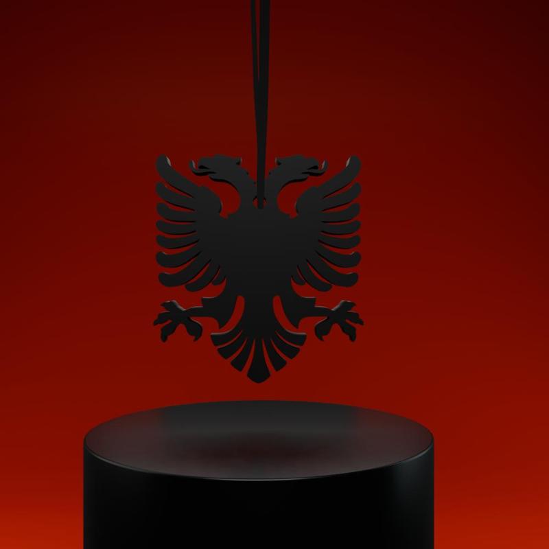 Albanian Eagle for 3D Printing