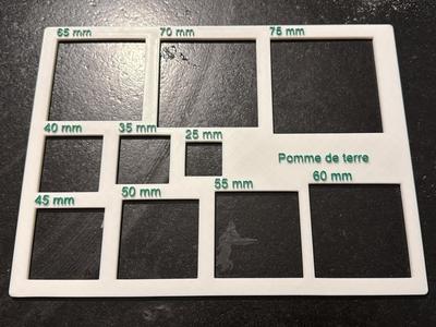 potato gauge plate