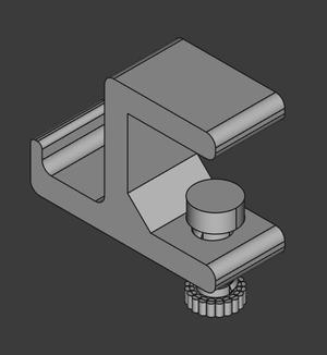 Desktop headphone holder