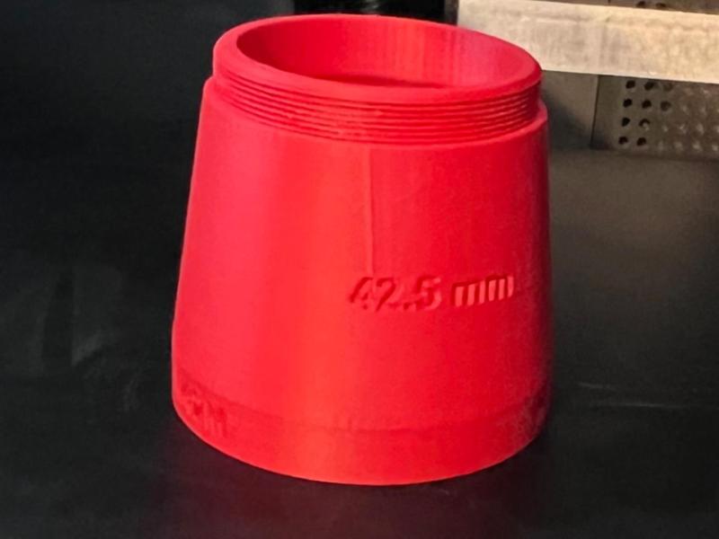 M48F x 0.75 to M42M x 0.75 adapter, 42.5 mm spacing