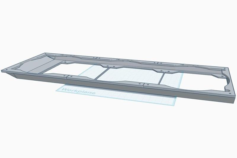 Adaptor Shroud for 140mm Fans to 360mm Radiator