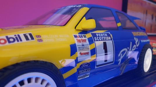 Rearview mirror Ford Escort WRC rc 1/10 bodywork tamiya and teamC