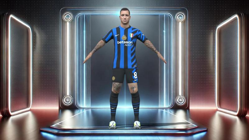 3D Rigged Marko Arnautovic Inter Milan 2025