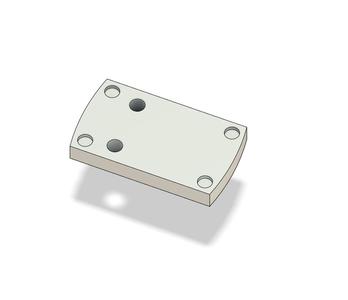 RMSC Footprint Solid and DXF File – Official Shield RMSc Optic Pattern