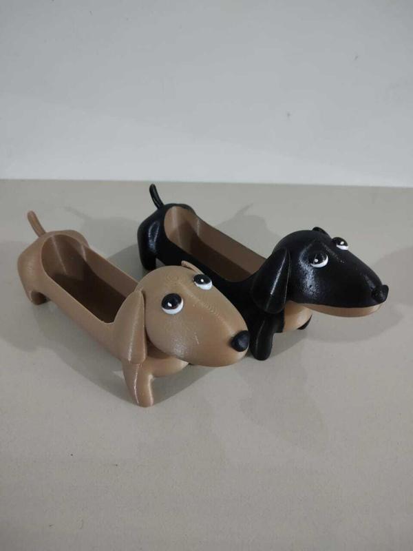 Dachshund Dog Sausage Container Sugar Yerba Mate