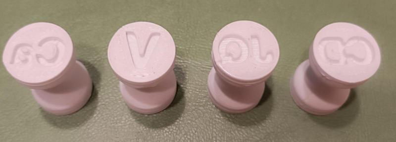 Stamps for empanadas