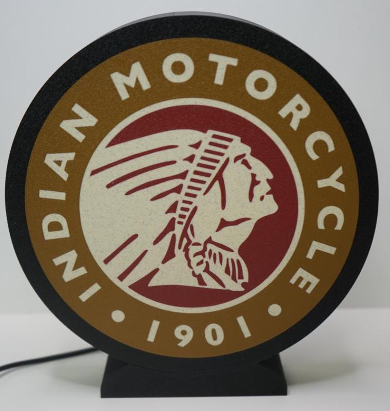 Lightbox Indian Motorcycle