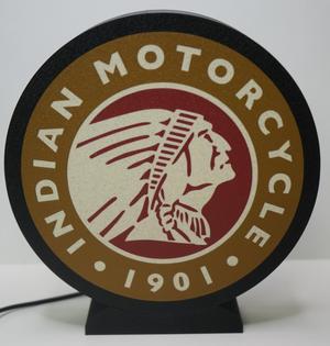 Lightbox Indian Motorcycle