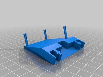 Radial fan 40mm "Snap on" mount for geeetech prusa  i3