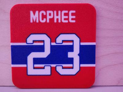 NHL Coaster - George McPhee