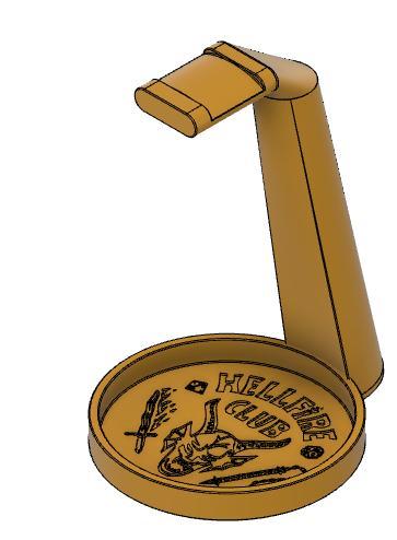 HEADPHONE HOLDER Club Hellfire