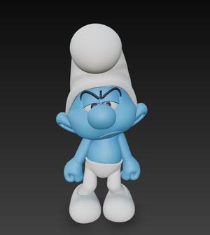 Grouchy Smurf