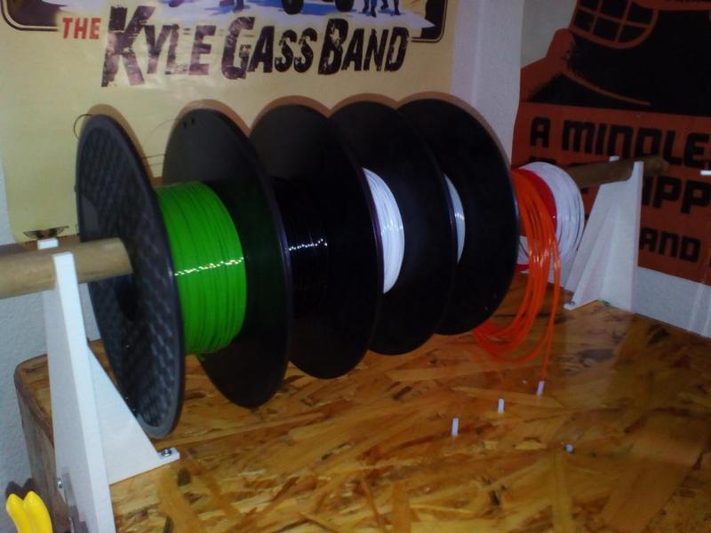 Spool Holder for Top of Case