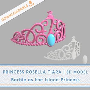 Barbie Rosella tiara | 3D file