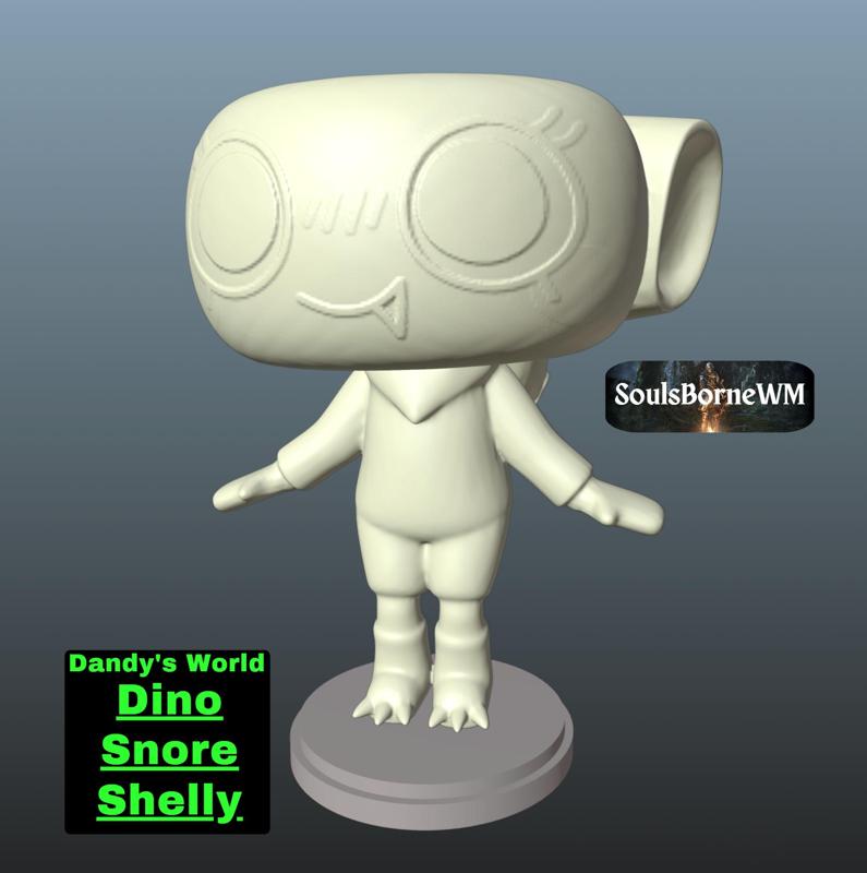 Dandy's World: Skin Dino Snore Shelly