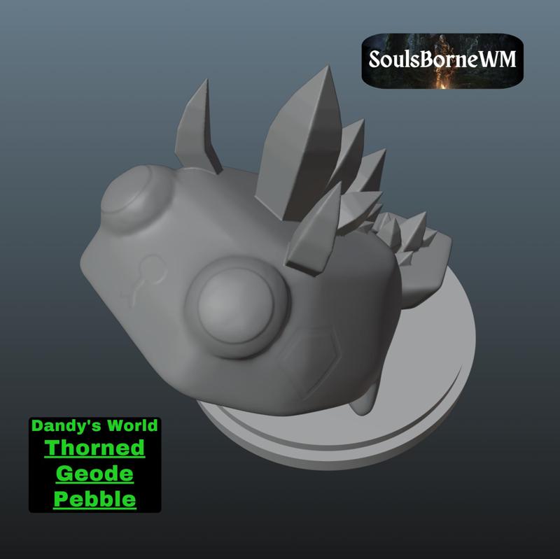 Dandy's World: Skin Thorned Geode Pebble