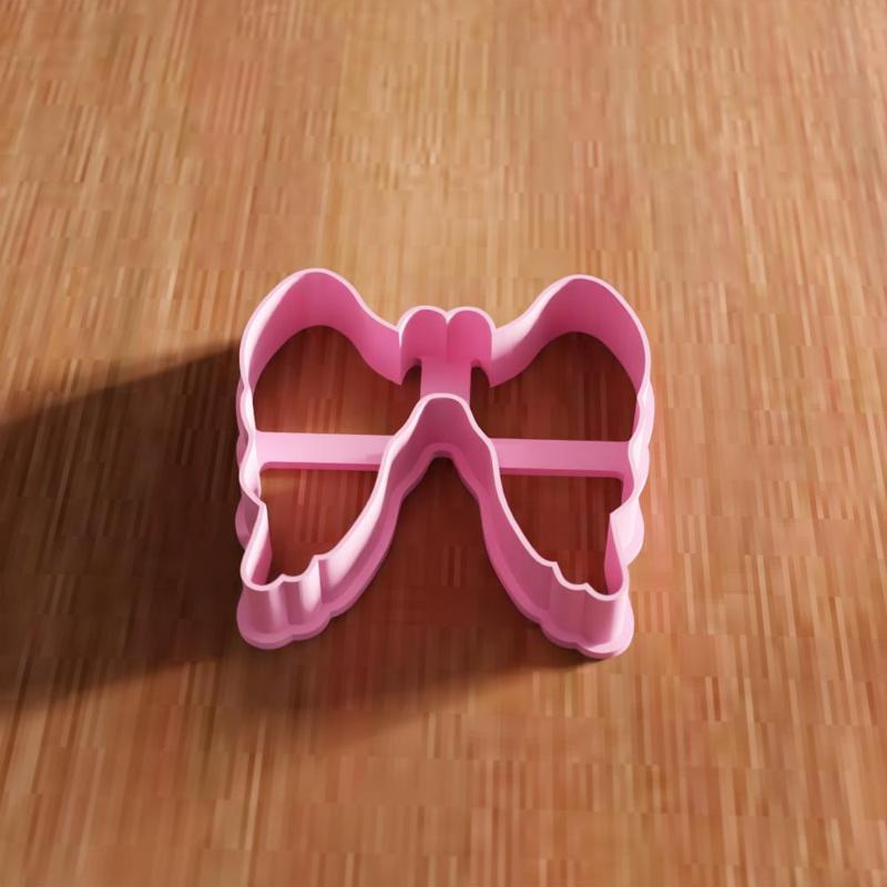 3D Angel Wings Cookie Cutter STL File - 135