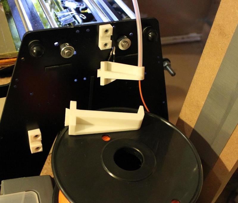 Removeable spoolholder for ORCA printer