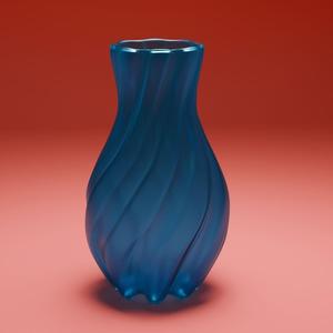 Spiral Harmony Vase – Elegant 3D Printable Decorative Design (STL)