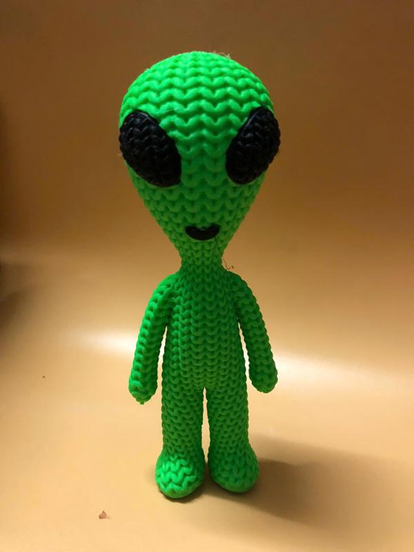 Alien Knitted Crochet