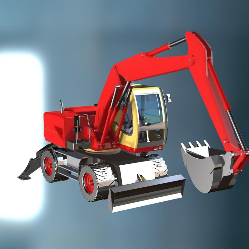 ELEVATOR EXCAVATOR CAR VEHICLE TRACTOR A98 EXCAVATOR CAROLA CRANE TRUCK TRAILER CHAIN HOOK