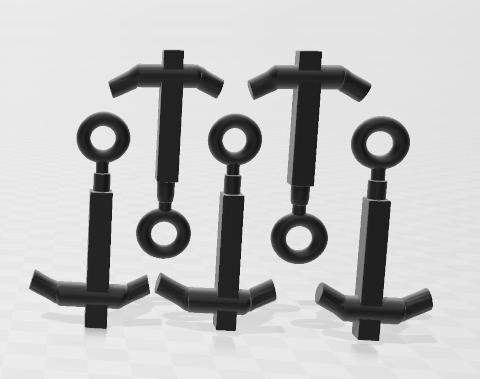 GI JOE Jeep Tow Hitch