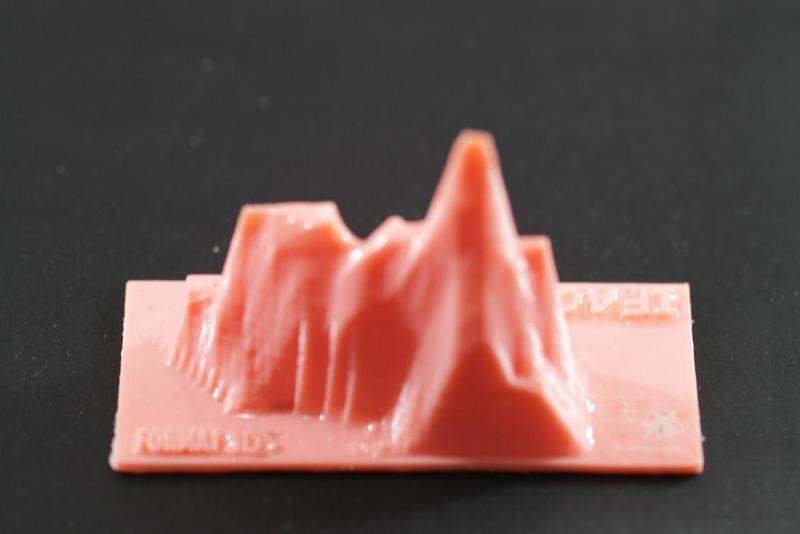 Peñon Ifac, mapa 3D