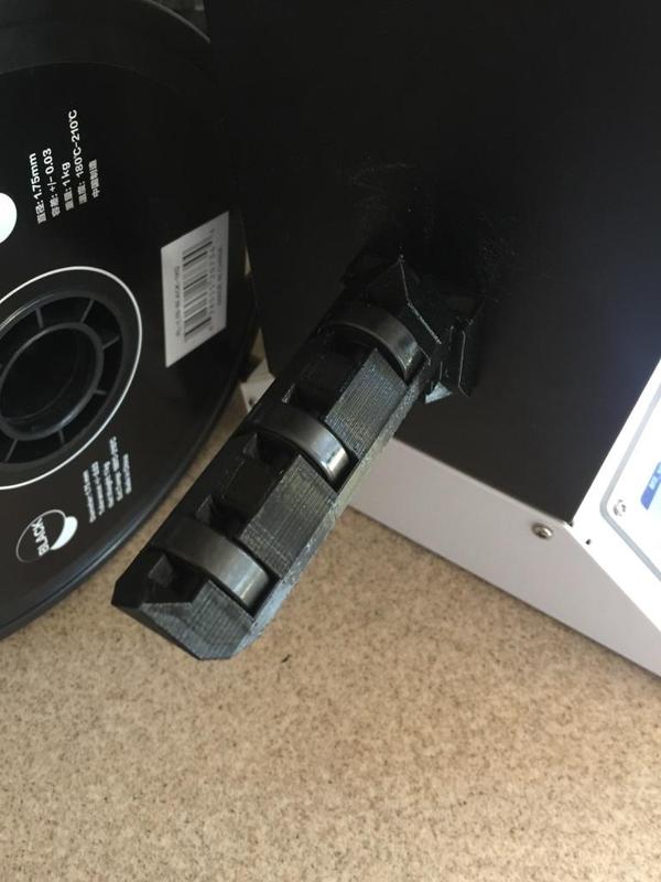 MP Select Mini Spool Holder that accommodates small spool holes