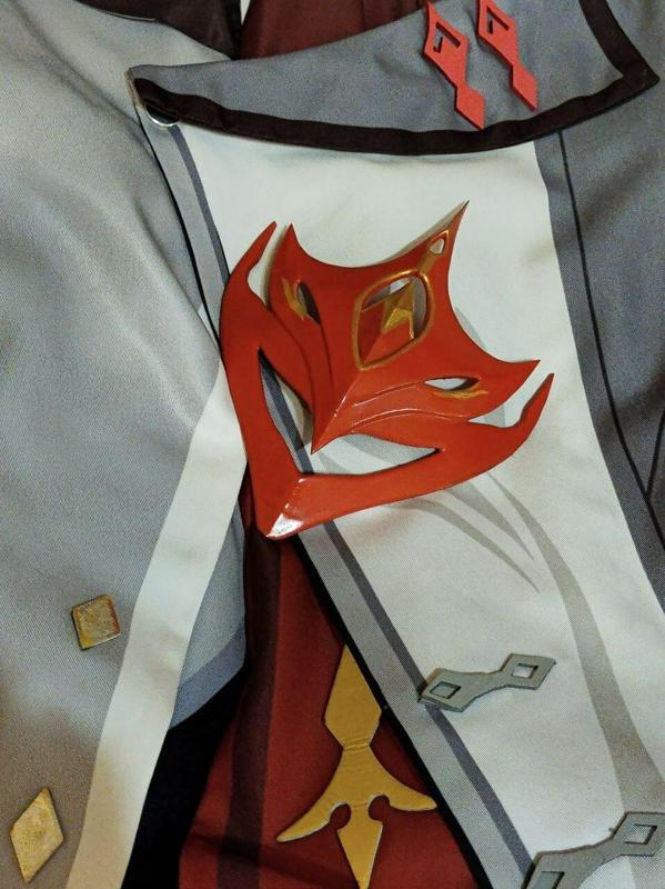 Tartaglia's mask from Genshin Impact.