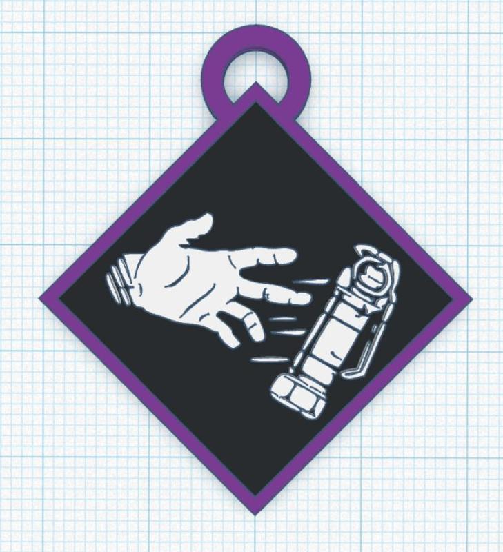 Keychain Dead By Daylight - Flashbang
