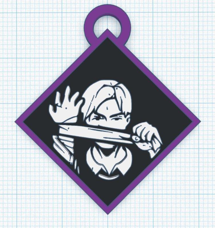 Keychain Dead By Daylight - Bite the Bullet