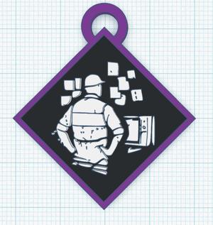 Keychain Dead By Daylight - Detective's Hunch