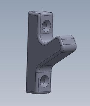 Wallmount heavy holder