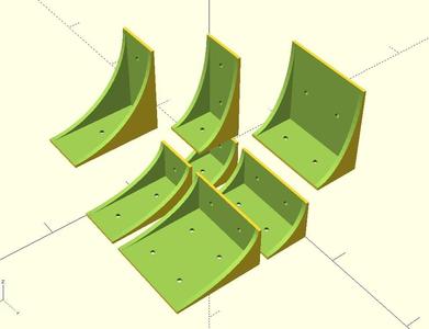 Parametric 90 degree bracket