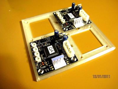 Makerbot Stepper Motor Driver Quad Bracket