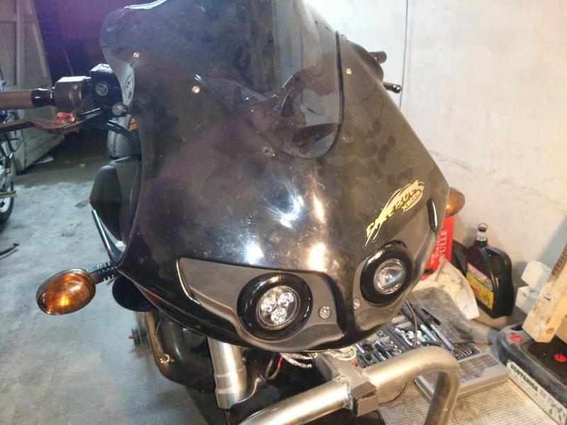 Buell XB12R LED Headlight mount