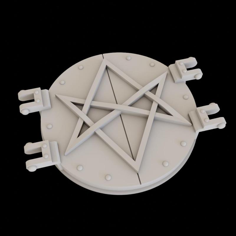 Deimos Pattern Rhino Door (Dark Angels - Hexagrammaton)