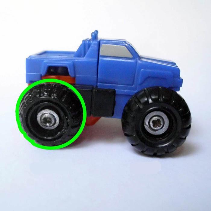 Wheel for Mudslinger Off-Road Patrol Micromaster Transformer