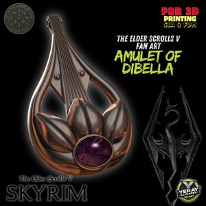 Amulet of Dibella - Amulet Collection of the Nine Divines (Skyrim)