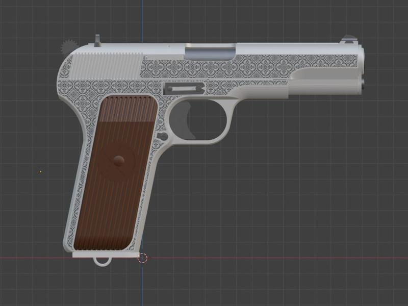 Subway Awakening Tokarev Carved Version 2 metro awakening