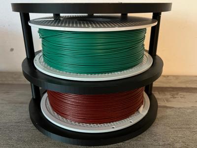 Stackable shelf for Bambu Lab filaments