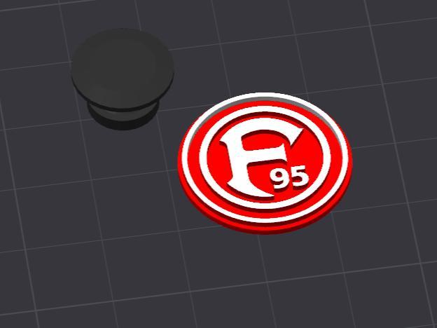 Fortuna Düsseldorf Croc Charm